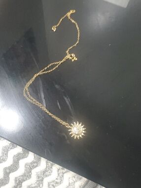 1/20 14k GF Necklace With Sun Pendant
